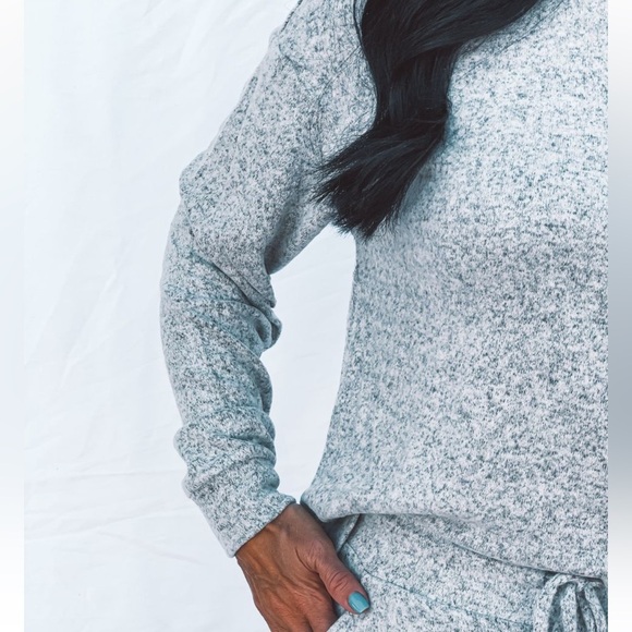 Fornia Loungewear Gray Set Multiple Sizes Available Brand New - Picture 2 of 12